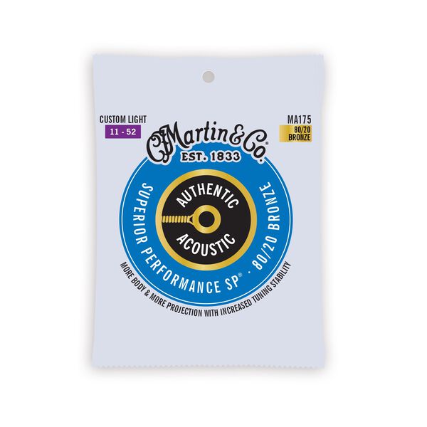 Authentic Acoustic SP® Guitar Strings 80/20 Bronze image number 0